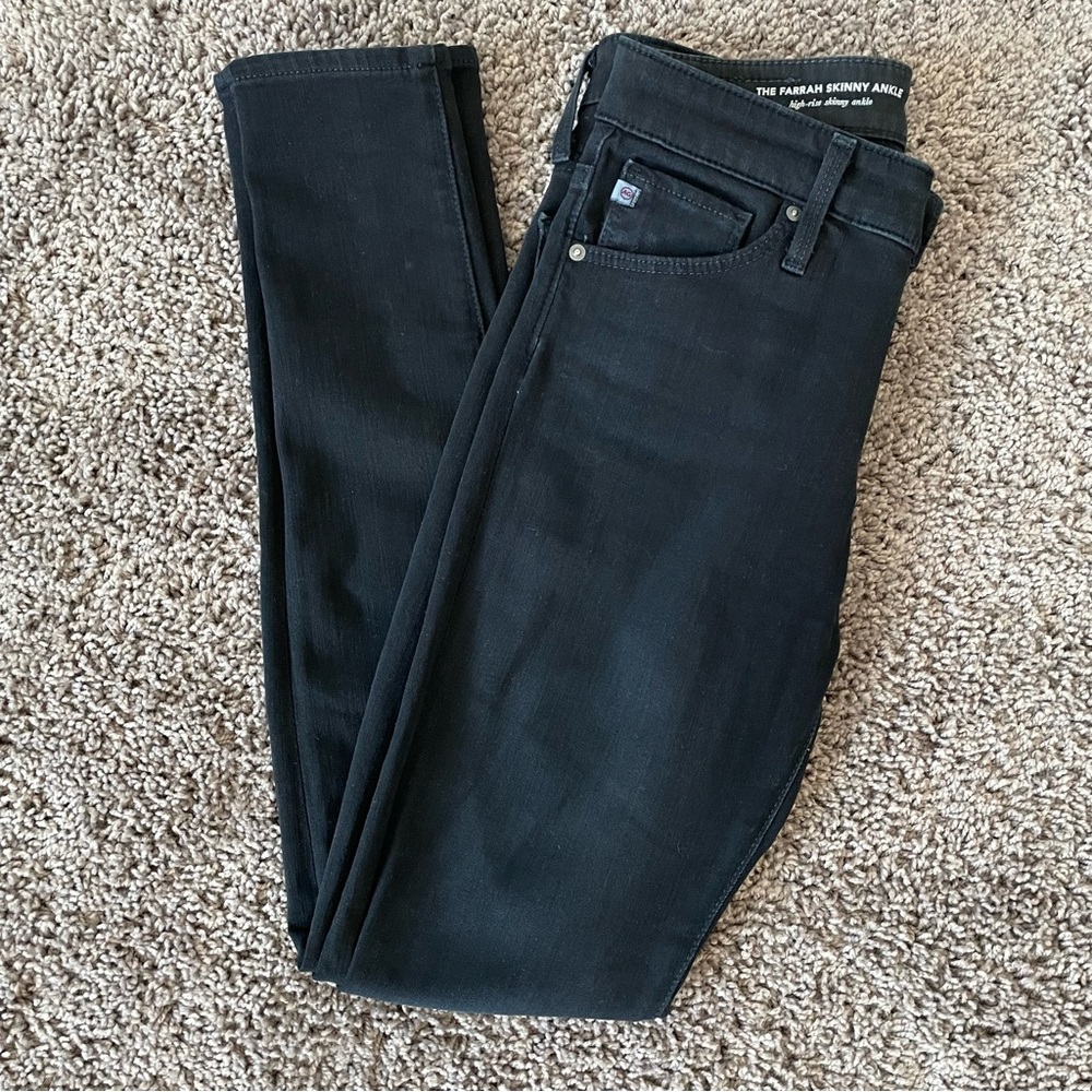 AG Farrah High Rise Skinny Ankle Jeans